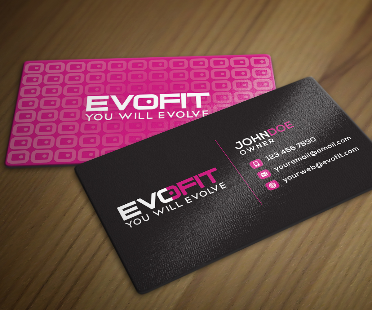 Business Card Design by Ethien for EvoFit, LLP | Design #13559287