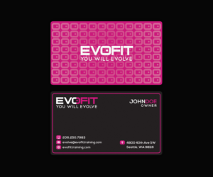 Business Card Design by Ethien for EvoFit, LLP | Design: #13604129