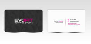 Business Card Design by Pointless Pixels India for EvoFit, LLP | Design: #13563013
