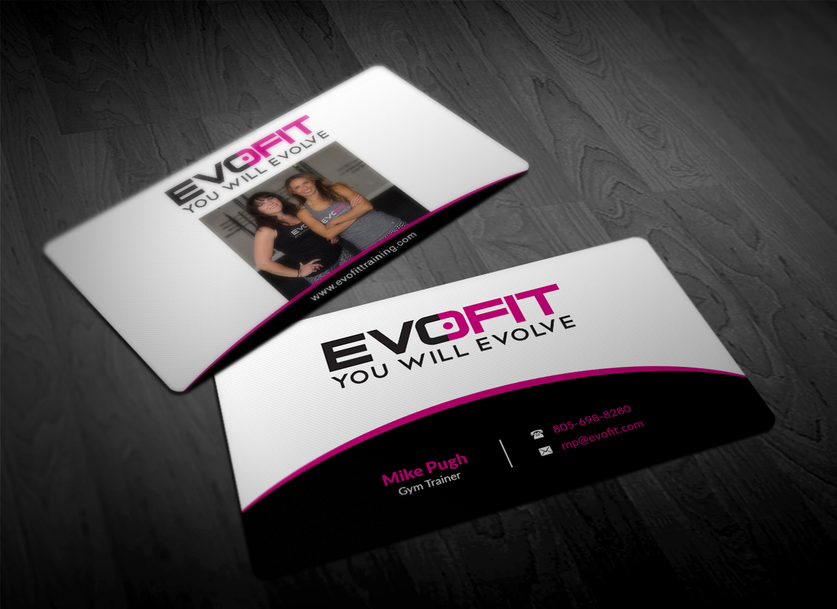 Business Card Design by Pointless Pixels India for EvoFit, LLP | Design #13586072