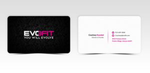 Business Card Design by Pointless Pixels India for EvoFit, LLP | Design: #13586497