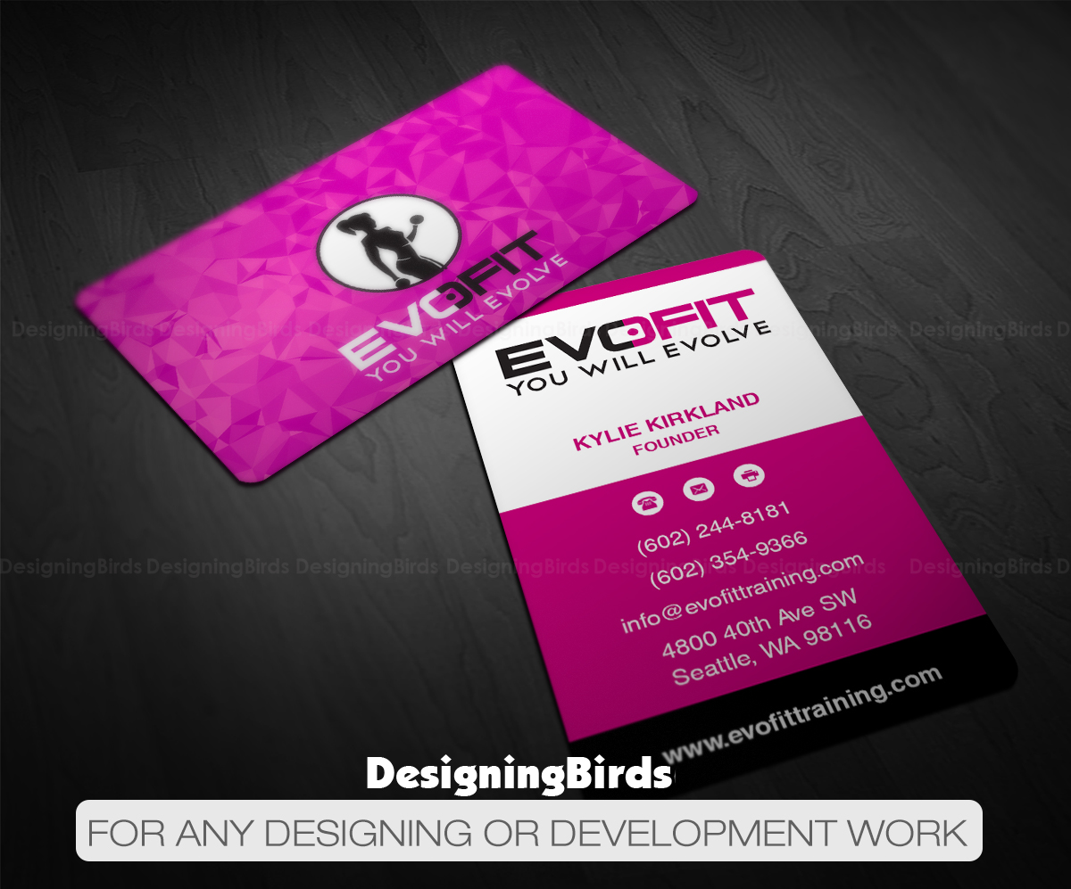 Diseño de Tarjeta de Presentación por Designing Birds para EvoFit, LLP | Diseño #13586392