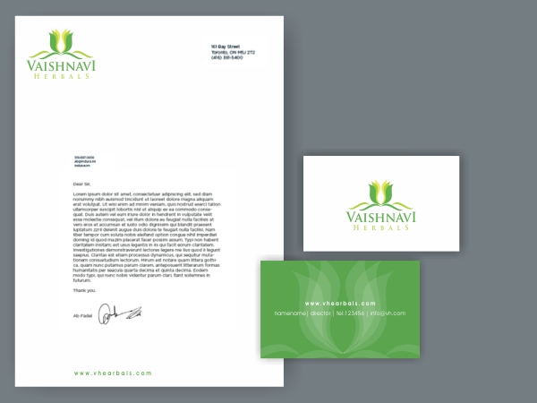 Logo Design by Ramaling Belkote for Vaishnavi Herbals | Design #2541859