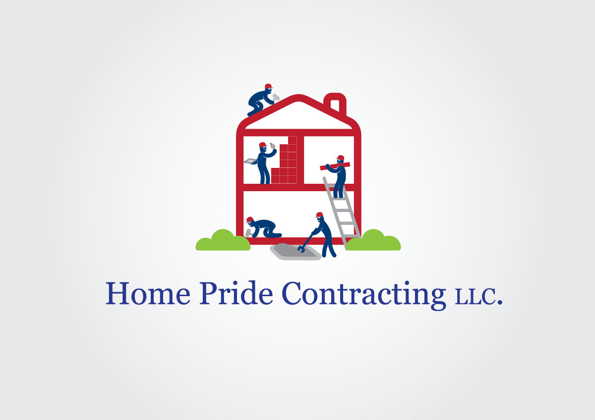 Diseño de Logo por  Elkhir para home pride contracting llc | Diseño #2490710