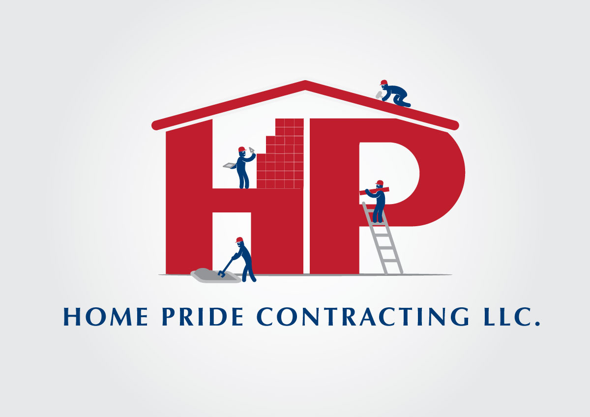 Logo Design by  Elkhir for home pride contracting llc | Design #2490843