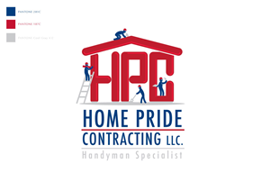 Logo Design by  Elkhir for home pride contracting llc | Design: #2501143