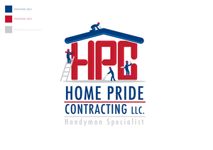 Logo Design by  Elkhir for home pride contracting llc | Design: #2501144