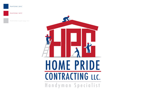 Logo Design by  Elkhir for home pride contracting llc | Design: #2501198