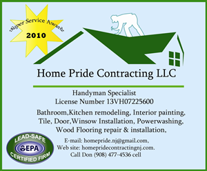 Logo Design by J_3D for home pride contracting llc | Design: #2474842
