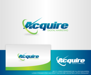 Logo Design by alvinnavarra for Acquire Digital Marketing | Design: #13599913