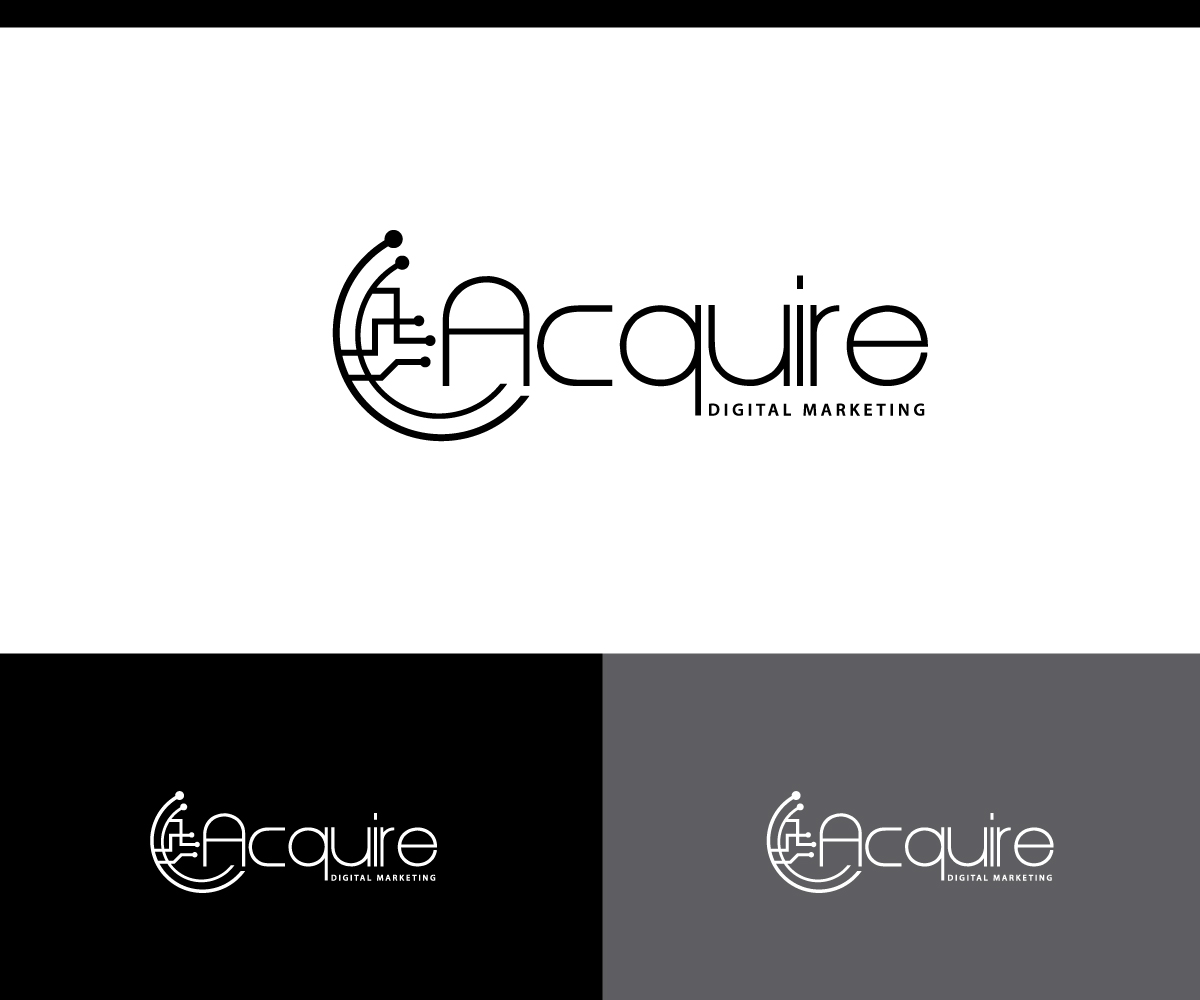 Logo Design by webeezine for Acquire Digital Marketing | Design #13589500