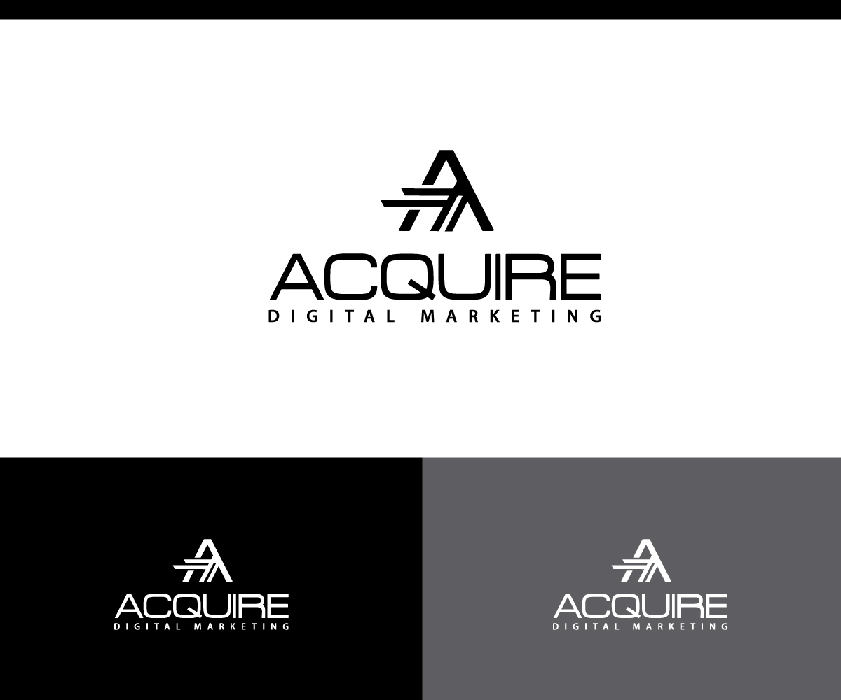 Logo Design by webeezine for Acquire Digital Marketing | Design #13589502