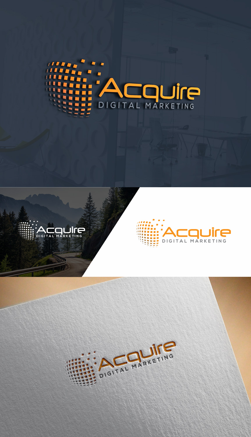 Logo Design by srinup9492 for Acquire Digital Marketing | Design: #13599059