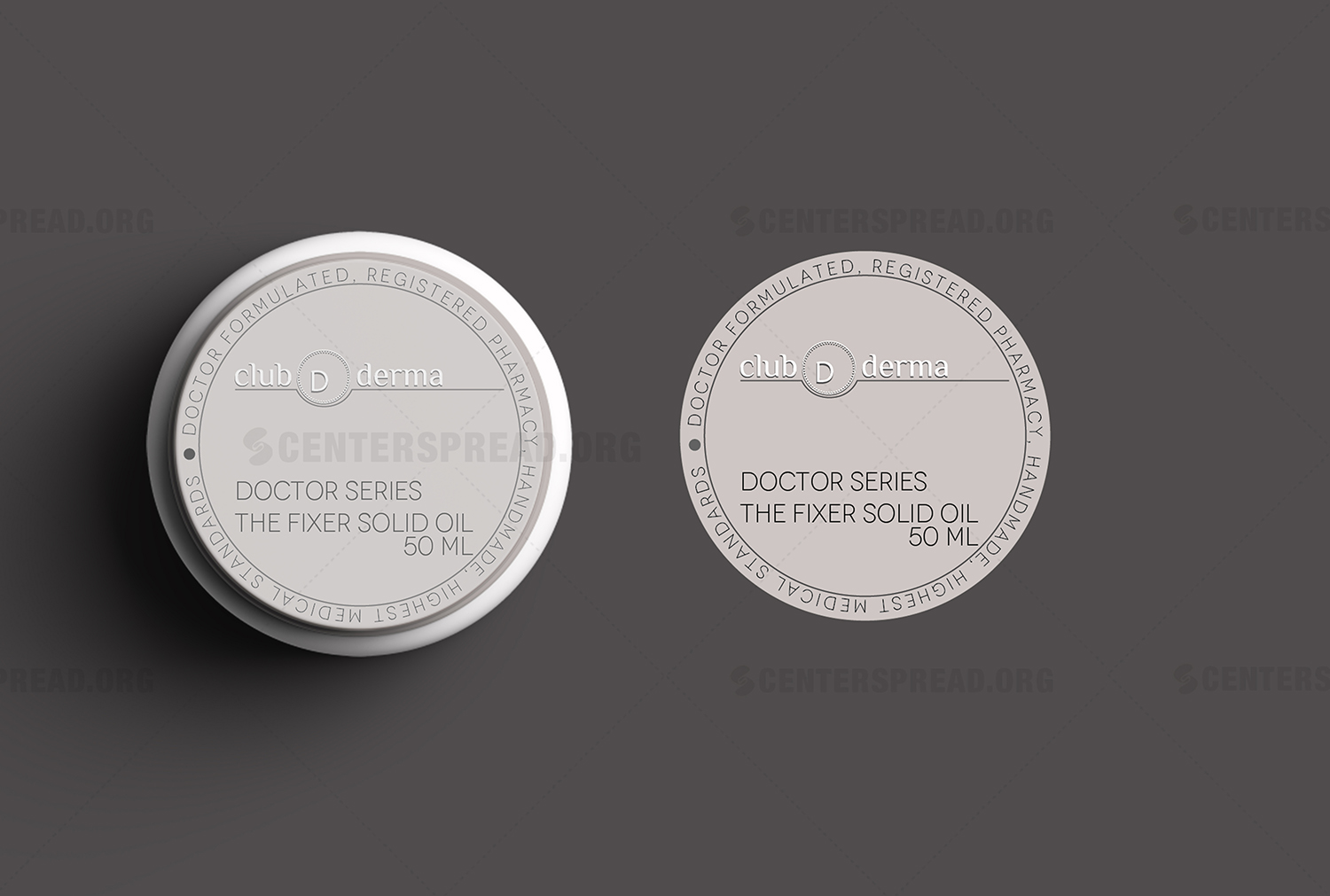 Packaging Design by CENTERSPREAD for Club Derma | Design #13602157