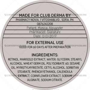 Diseño de Empaque por CENTERSPREAD para Club Derma | Diseño: #13622563