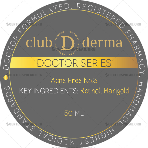 Packaging Design by CENTERSPREAD for Club Derma | Design #13633858