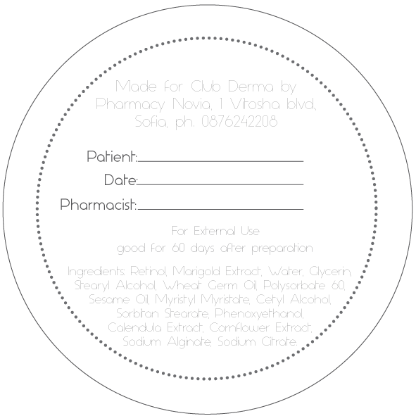 Verpackungs-Design von borghon7 für Club Derma | Design #13556792