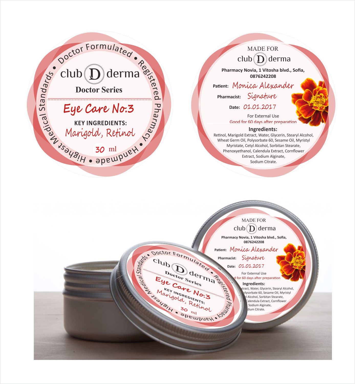 Diseño de Empaque por IneseRo para Club Derma | Diseño #13562562