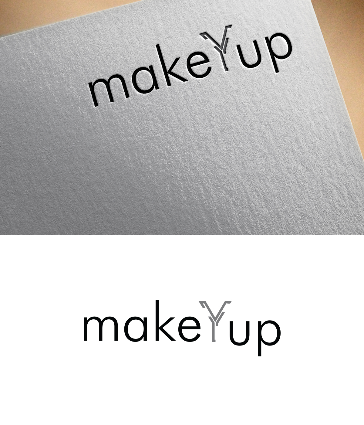 Logo Design by saeinpahore41504 for make Y up | Design #13569304
