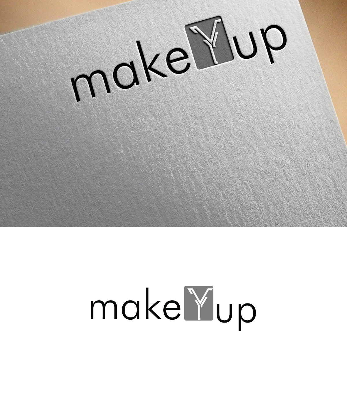 Logo Design by saeinpahore41504 for make Y up | Design #13569305