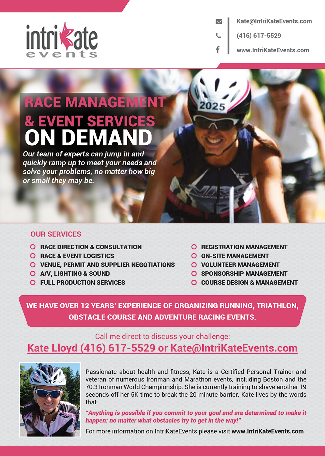 Diseño de Flyer por VEGA-Designs para IntriKate Events Inc. | Diseño #13607358