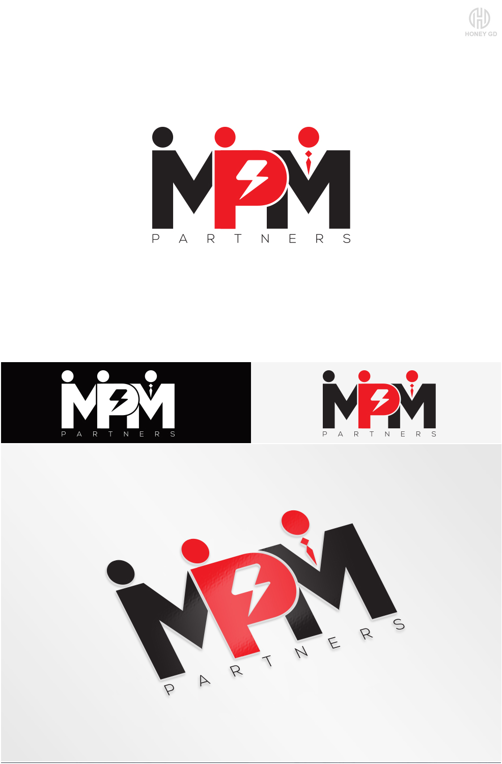 Logo-Design von Honey GD für MPM Partners, Inc. | Design #13563489