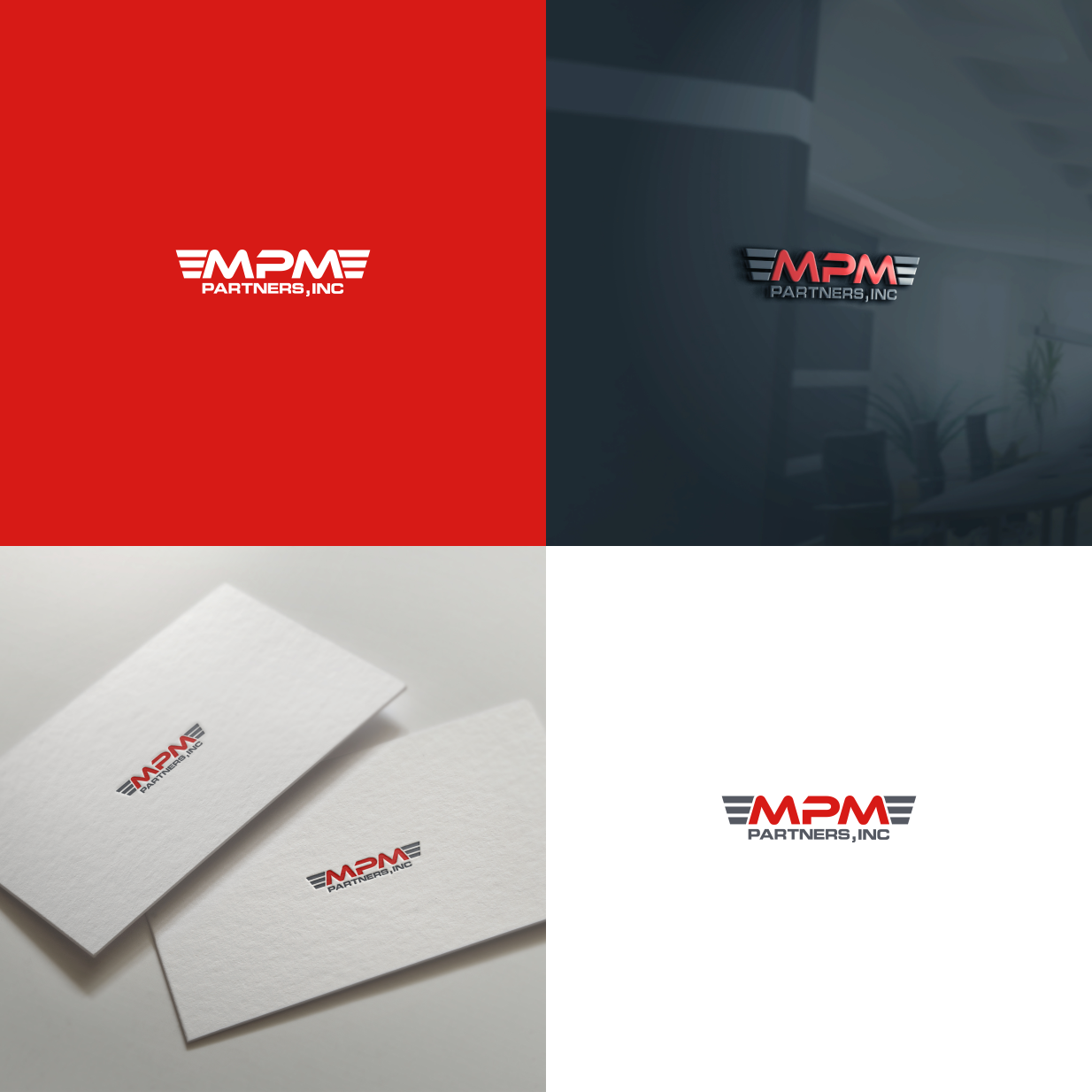 Logo Design by jenggot_merah_ for MPM Partners, Inc. | Design #13555325