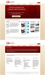 Web Design by TinaDesign for Crime and Justice Analysts | Design: #34583