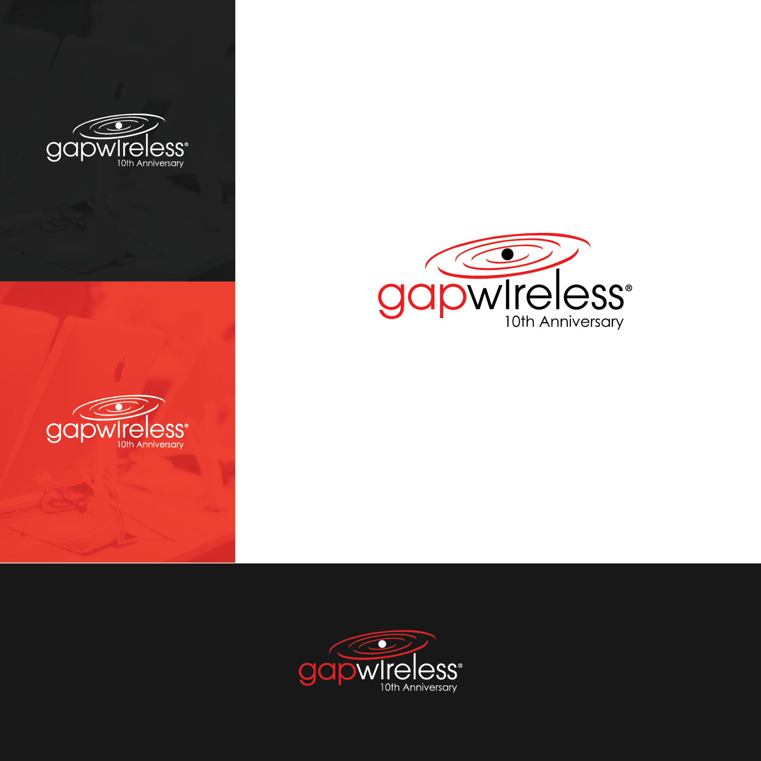 Logo Design by Eldeaf for Gap Wireless Inc. | Design #13643077