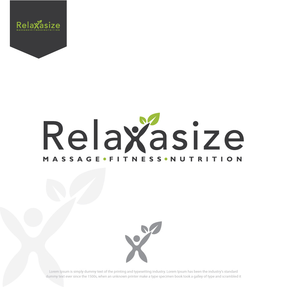 Logo Design by belovedboss for Relaxasize | Design #13604581