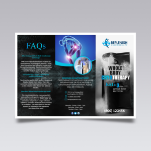 Diseño de Flyer por VEGA-Designs para Replenish Cryo  | Diseño: #13575560