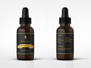 DamonGeorge's Signature Beard Oil Label Design | Verpackungs-Design von maricreatives