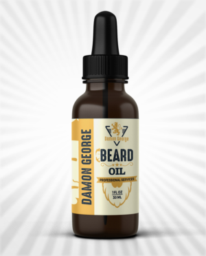 DamonGeorge's Signature Beard Oil Label Design | Diseño de Empaque por Vishal Vishwakarma 