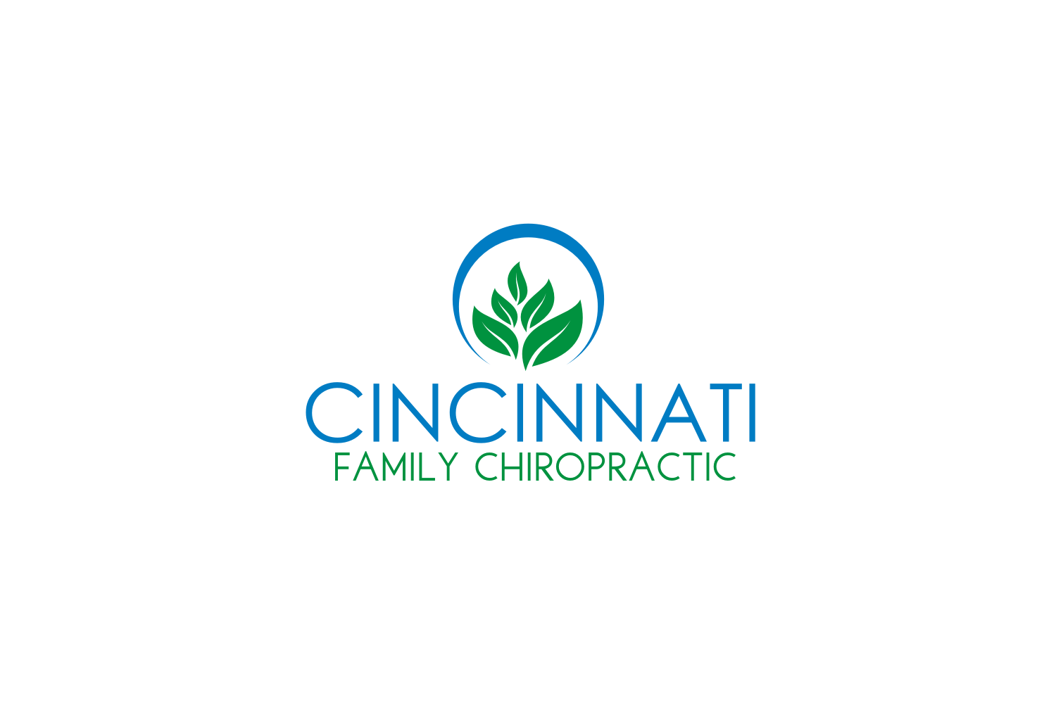 Logo Design by T I K H E - L M W for Cincinnati Family Chiropractic | Design #13565732
