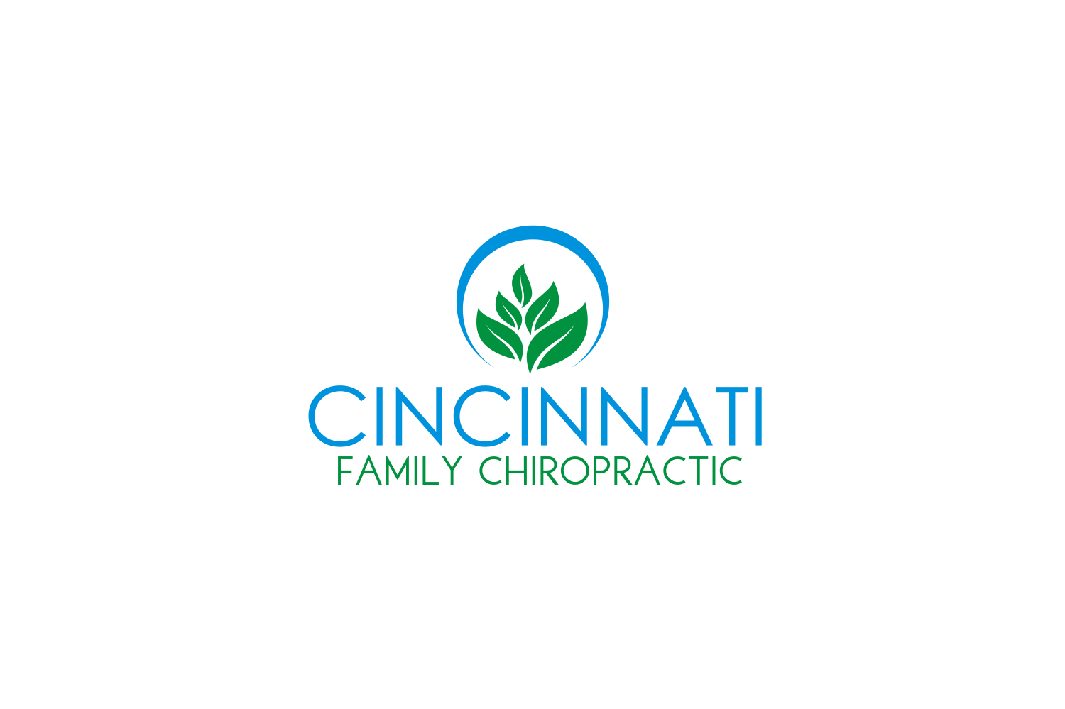 Logo Design by T I K H E - L M W for Cincinnati Family Chiropractic | Design #13565733