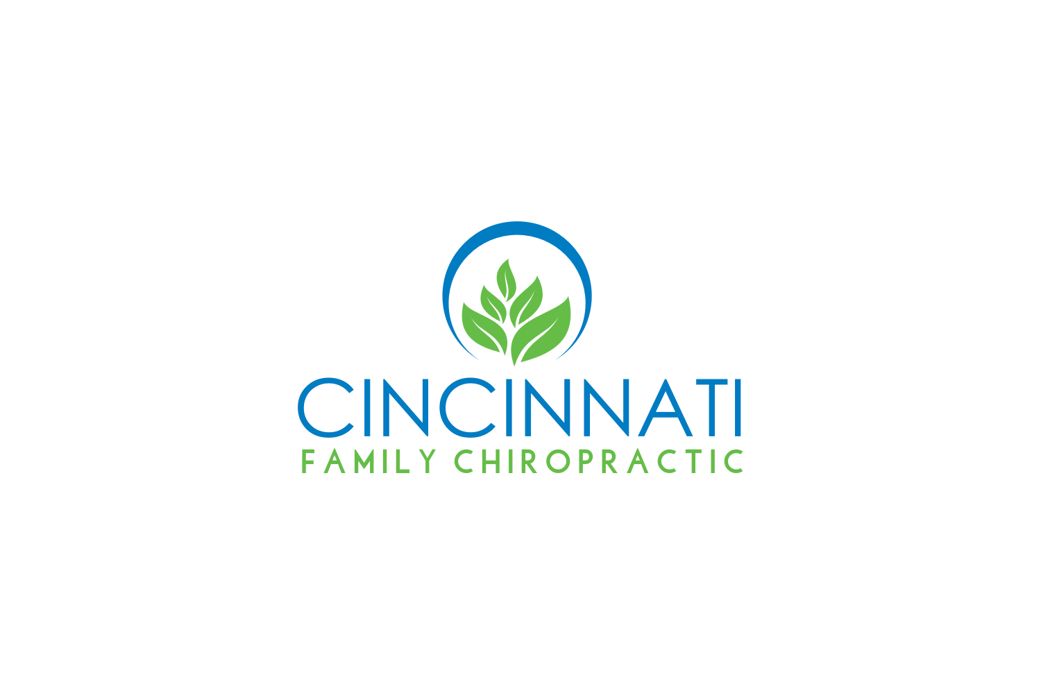 Logo Design by T I K H E - L M W for Cincinnati Family Chiropractic | Design #13590084