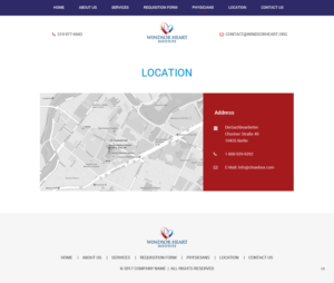 Diseño Web por pb para Windsor Heart Institute | Diseño: #13595591
