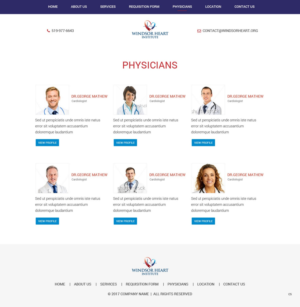 Diseño Web por pb para Windsor Heart Institute | Diseño: #13595596