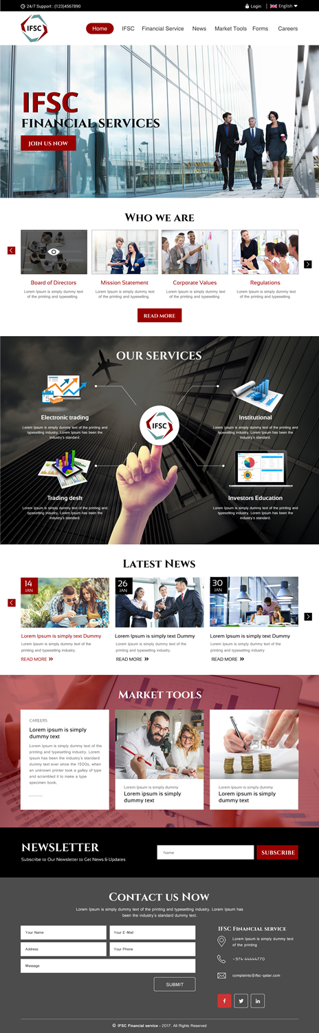 Web Design by rightway for this project | Design #13583609
