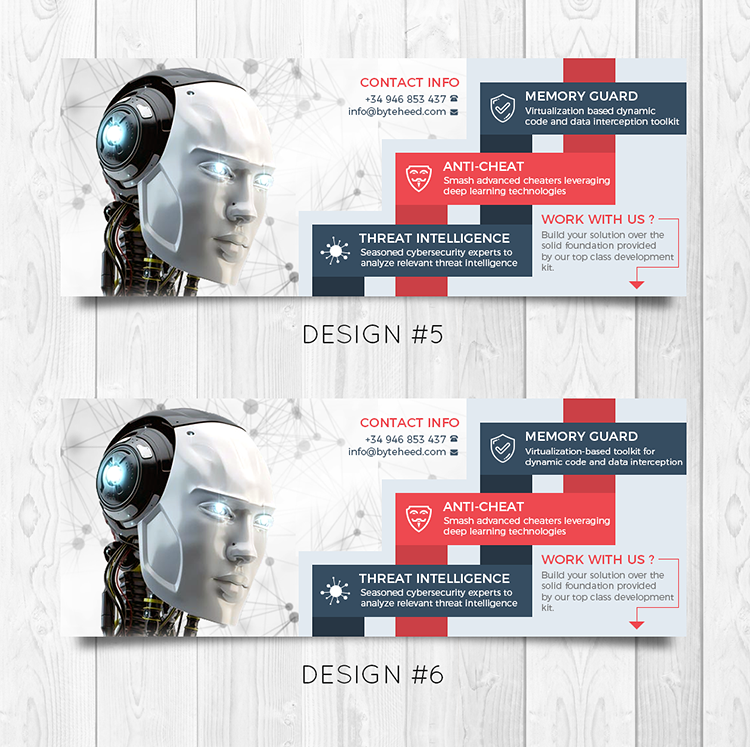 Facebook Design by JustACreative1 for BYTEHEED | Design #14806915