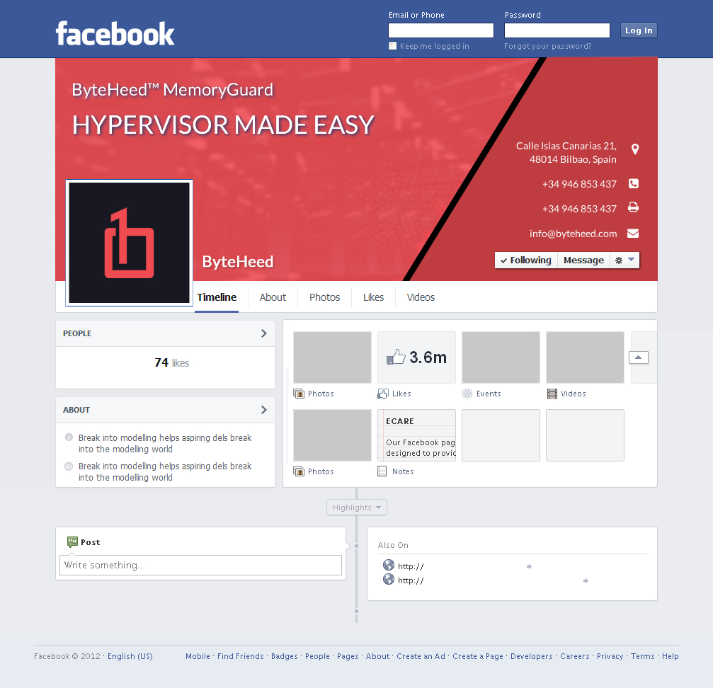 Facebook-Design von jdv für BYTEHEED | Design #14672808