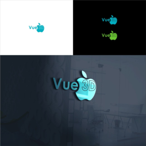 Logo Design by sairex07312012 for Vue 3D Inc. | Design #13568218