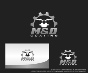 Logo Design by alvinnavarra for m&d coating | Design: #13692235