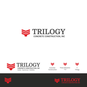Design de Logo par SRJ pour Trilogy Concrete Construction, Inc. | Design : #13575390