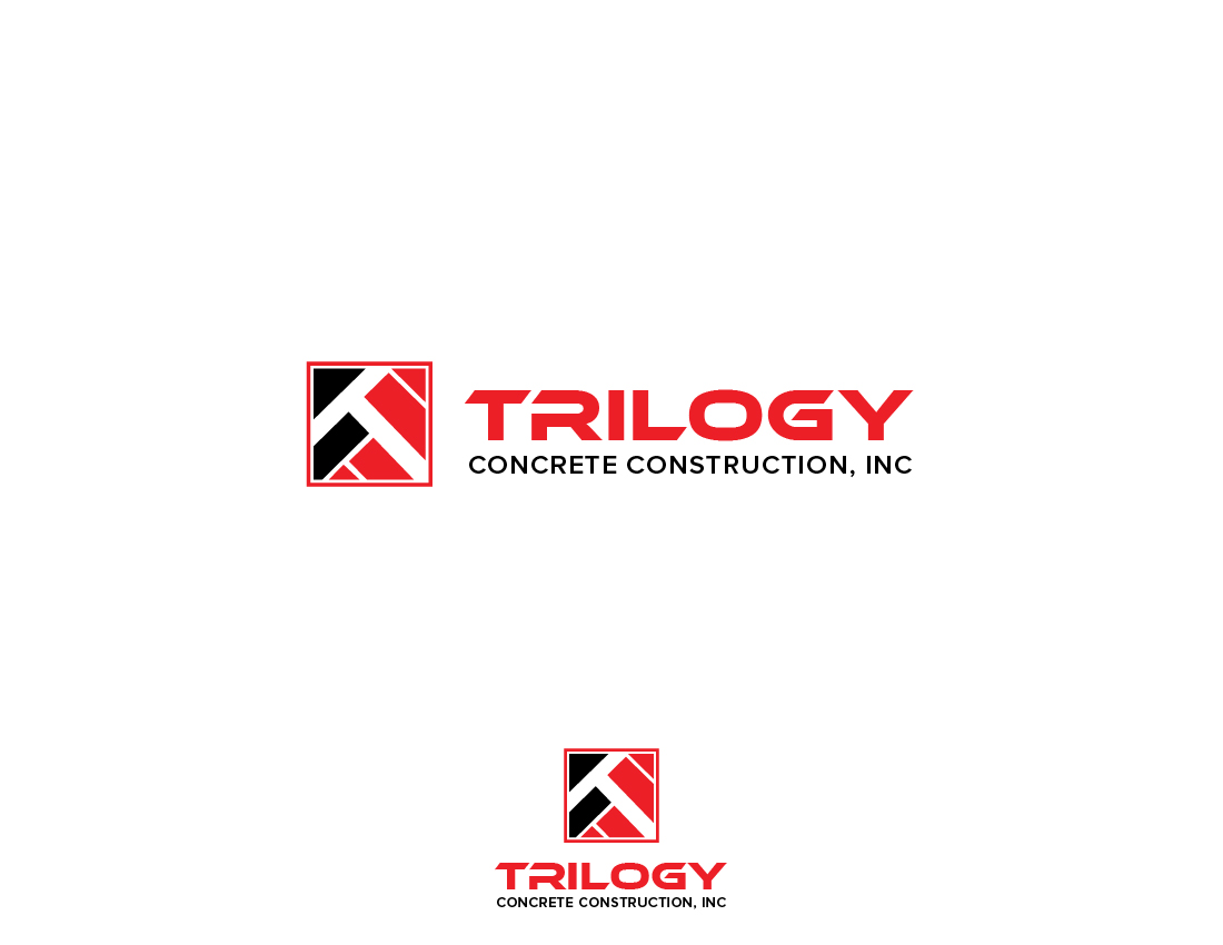 Logo Design by JuniorDesigns for Trilogy Concrete Construction, Inc. | Design #13616440