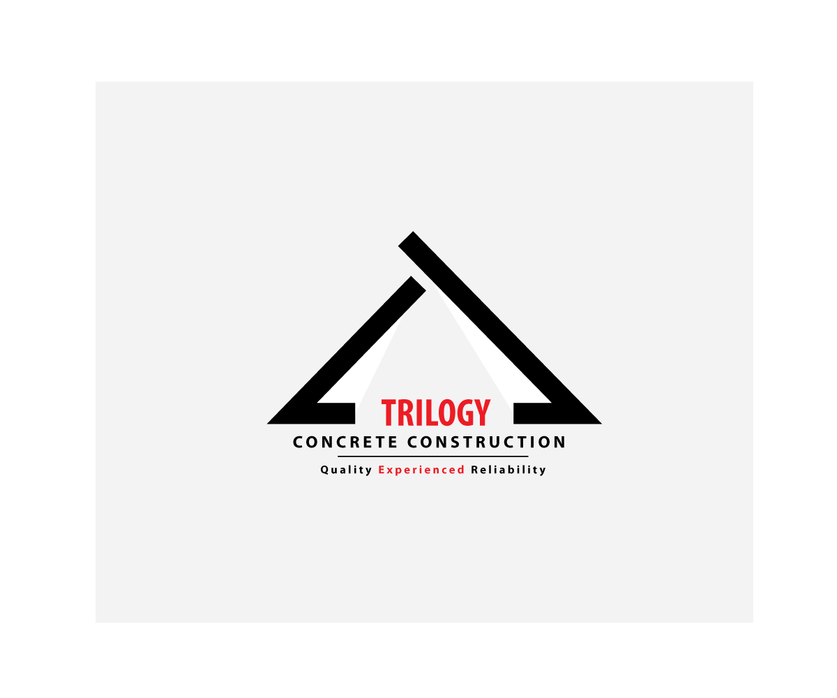 Logo Design by Sunny for Trilogy Concrete Construction, Inc. | Design #13566398