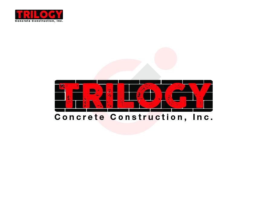 Logo Design by IMPACTICON for Trilogy Concrete Construction, Inc. | Design #13575825