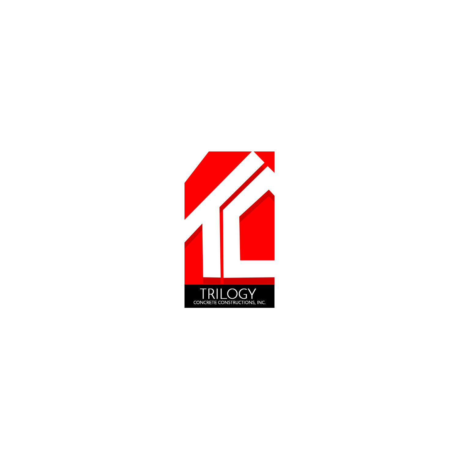 Logo Design by Creativ Houz for Trilogy Concrete Construction, Inc. | Design #13567471