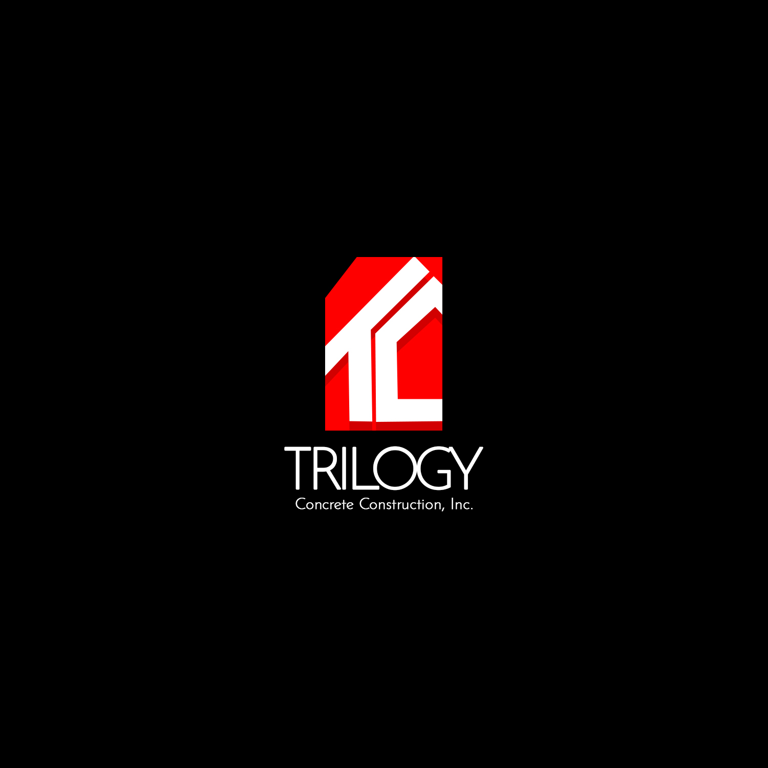 Logo Design by Creativ Houz for Trilogy Concrete Construction, Inc. | Design #13567764