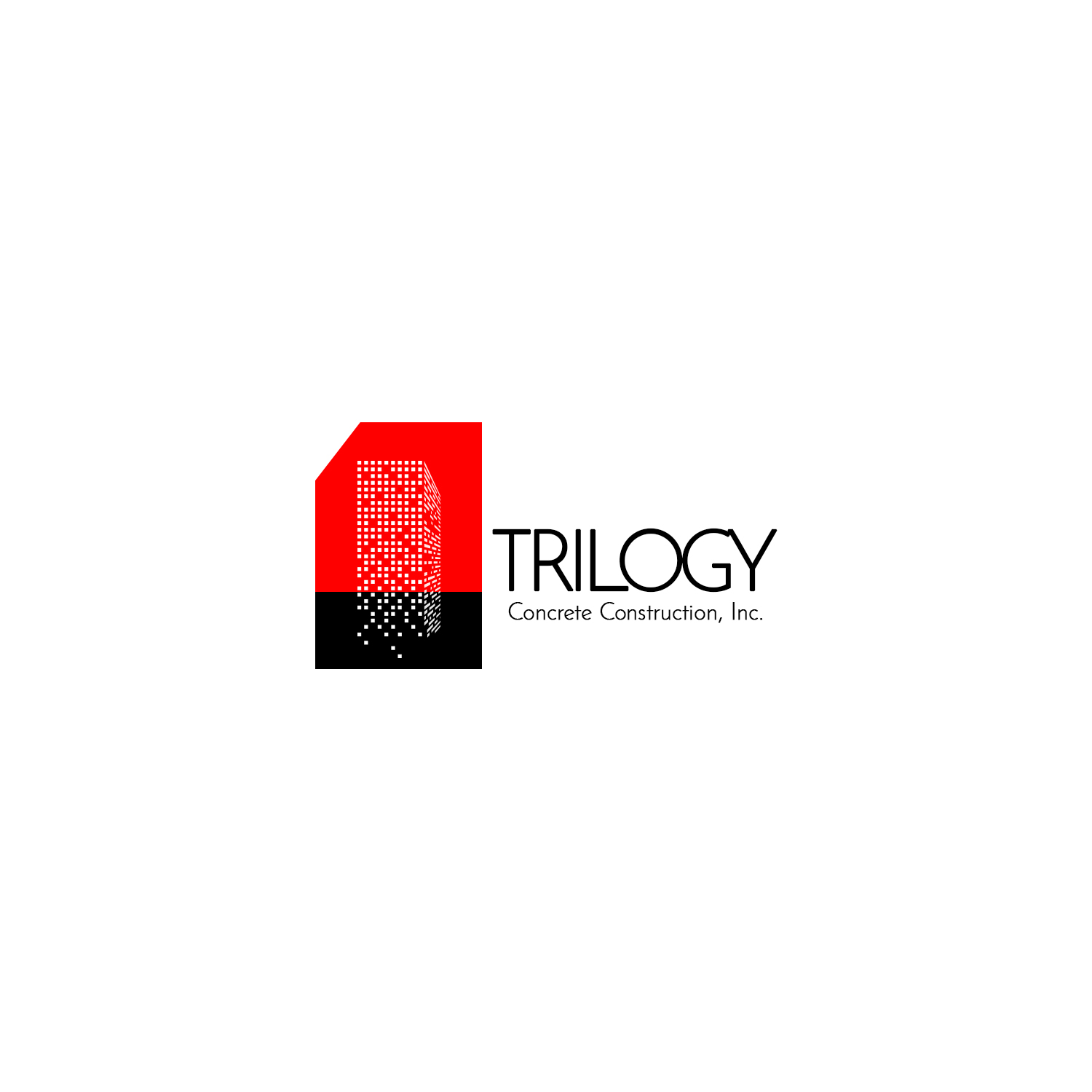 Logo Design by Creativ Houz for Trilogy Concrete Construction, Inc. | Design #13568493